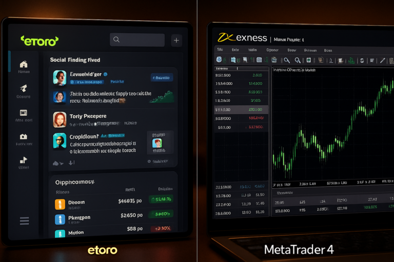 eToro vs Exness 2026 : choisir le bon broker pour vous
